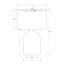 Lighting, 24 po, lampe de table, céramique noire, abat-jour beige, contemporain