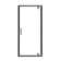 40'' W x 77'' H Framed Shower Door with Glass