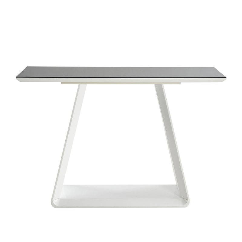 Axal 120cm Glass Top Console Table