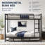 Full over Full Bunk Bed , Trundle Bed Included