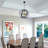 20" DIY Multi-Tier Matte Black Pendant Light w Adjustable Shades, 4-Lights and Adjustable Hanging Chain