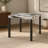Modern Faux Marble Counter Height Dining Table