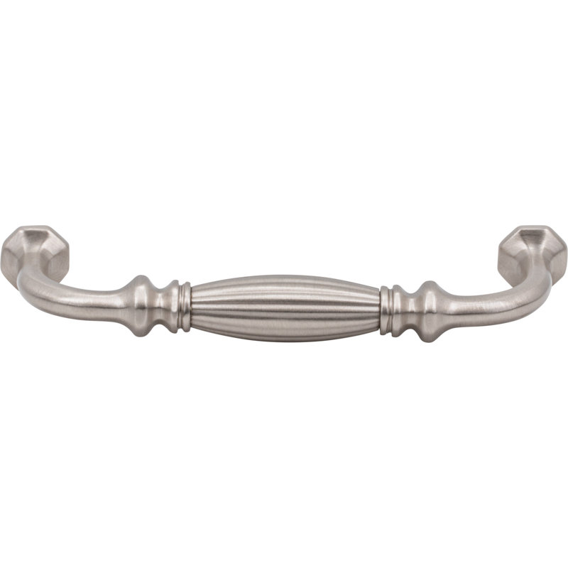 Roscato Pull, Unlacquered Brass, 3 3/4"