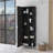 Los Angeles Linen  Cabinet, Five Shelves, One Cabinet, Divisions-1122210535