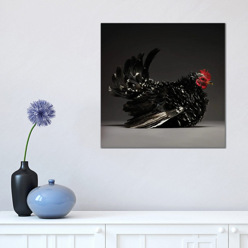 Japanese Bantam by CHICken - Wrapped Canvas Print, 45.72 cm H x 45.72 cm W x 1.91 cm D