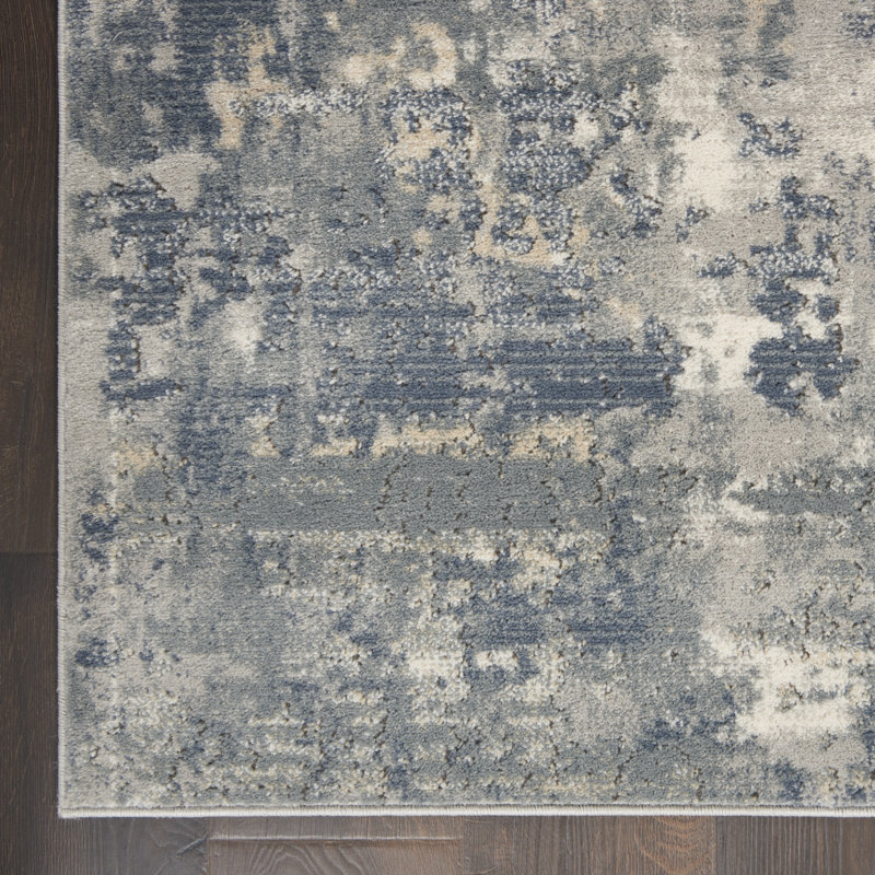 Tapis beige contemporain contemporain, Rectangle 3 pi x 5 pi