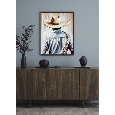 Western Resolve Canvas Wall Art
