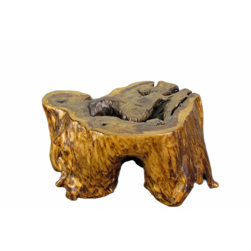 Asian Classic Hand Carved Natural Wood Table Top Sculpture