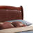 Louis Phillipe Bed With Faux Leather Panel Headboard-1603096491-1603096484