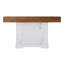 Table basse l 31,5 po en bois manufacturé avec base en X-1004495585