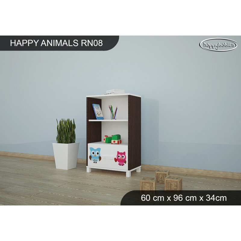 60cm W Kids Cube, Wenge Chestnut