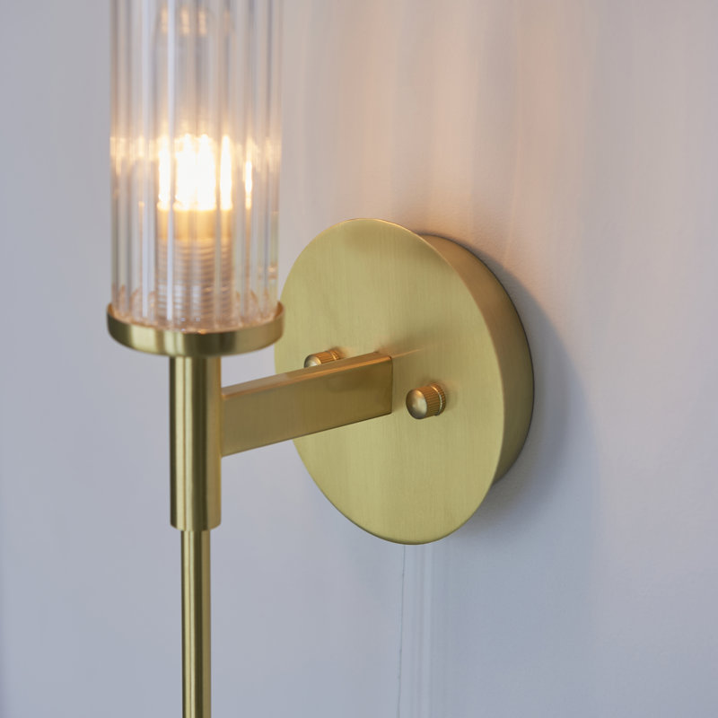 Ewelina Steel Armed Sconce