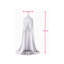 Round Dome Bed Canopy For Reading Room (White), 240 X 50Cm