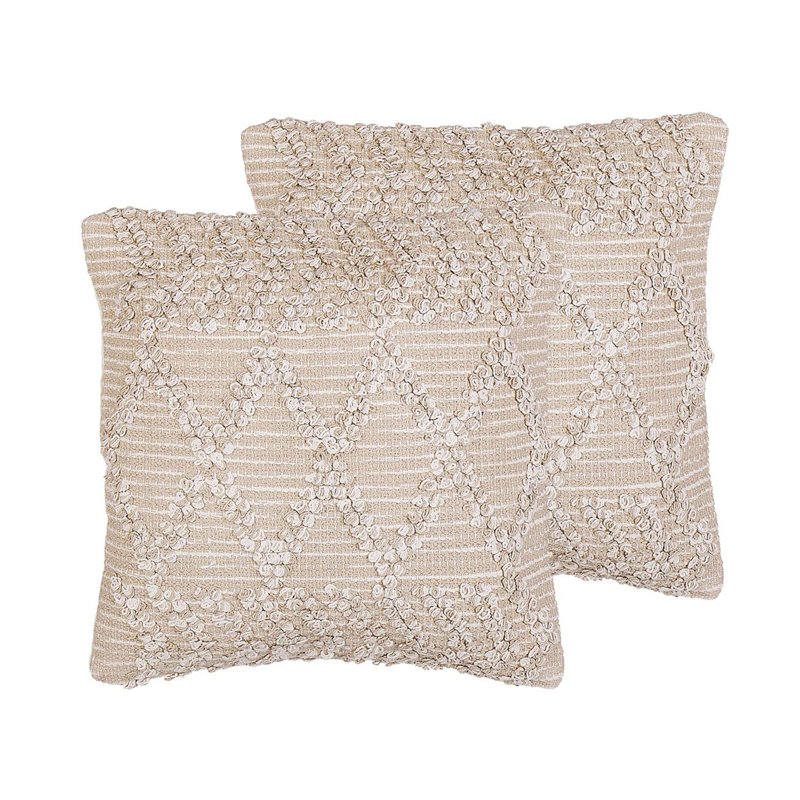 Kingsbury Geometric Square Throw Cushion