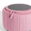 Savinien Velvet Column Footstool Ottoman with Storage-462608331