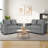 Meit 49"W Convertible Sleeper Sofa 3-In-1-942858578