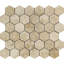 2 in. x 2 in. Honeycomb Polished Stone Tile