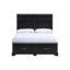 Très grand lit (matelas non inclus), noir-337284991-337284988