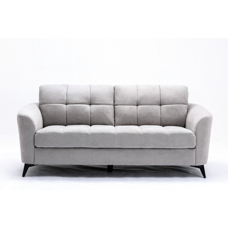 79" Grey , With Cushion And Pocket Coil Seat Seating