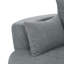 Fauteuil d'appoint pivotant à 360 ° avec 3 coussins amovibles pour le salon, la chambre à coucher, le bureau et l'hôtel-901991024