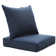 Ensemble de coussins de chaise d'extérieur / intérieur, coussins de remplacement de siège de patio profond