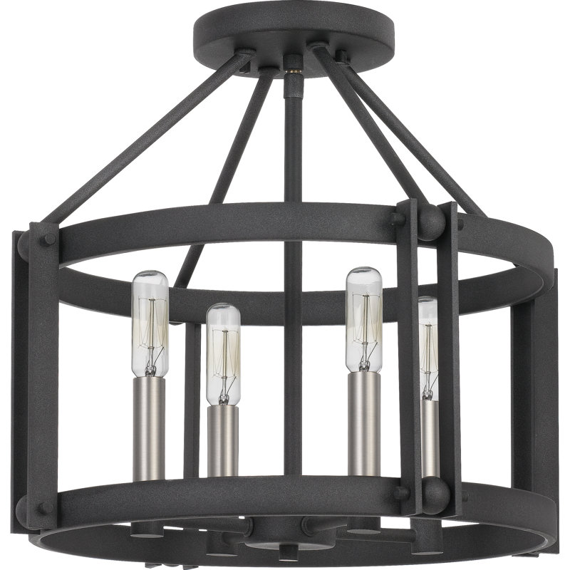 Plafonnier semi-encastré en cage 16 po Clearbrook