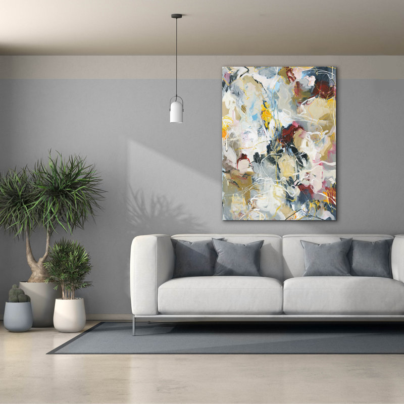 "Fréquence" épique Graffiti par Design Fabrikken, art mural sur toile, 40 po x 54 po