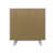 Contemporary Open-Shelf Bedside Table Nightstand