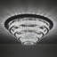 Azaan Chrome LED Flush Mount