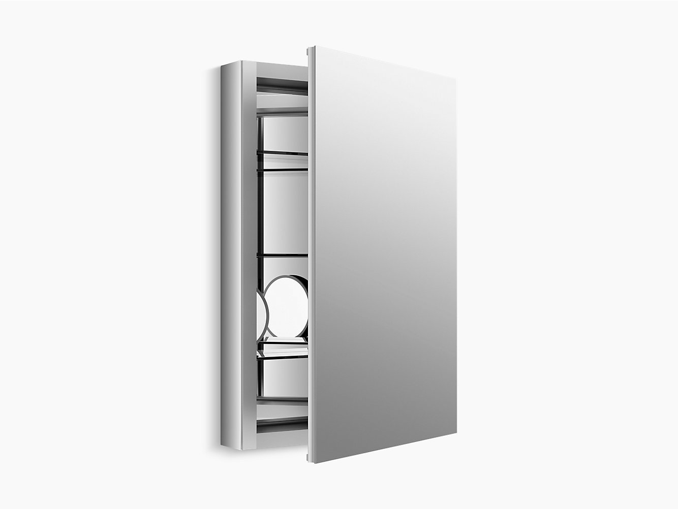 Verdera Aluminum Medicine Cabinet, 30" H x 20" W x 4.75" D