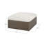 Dumont 7-Piece Wicker Patio Conversation Set With Beige Cushions-582931629