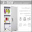 Armoire à pharmacie murale à 3 niveaux pour salle de bain, verrouillable kleankin