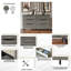 Ensemble de chambre à coucher 5 pièces Ihor-1021965594-1057683858