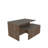 Bruce Modern Nesting Table Set (2 Pieces), Taupe & Oak, Large: 28.3 x 16.5 x 17.7 inches | Small: 23.6 x 10.6 x 10.6 inches | 100% Melamine Coated Particle Board, Durable & Stylish for Living Room & Office Spaces-114253963