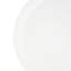 Table basse blanche et noire martelée à la main pour le salon, décor en métal, 21 po de largeur, 22,92 po de hauteur, 7,12 lb, table basse décorative simple, aspect blanc et noir, taille, assemblage sans tracas