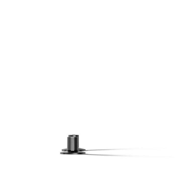 Components Deck-Mount Bath Faucet Handles With Lever Design, Brushed Graphite