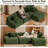 Compressed Sofa Sectional Couch: 118" Modular L-Shaped Floor Boneless Sofas, 70D Memory Foam Modern Couches for Living Room Bedroom