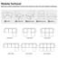 Canapé modulaire en L 145,7 po-1910815837