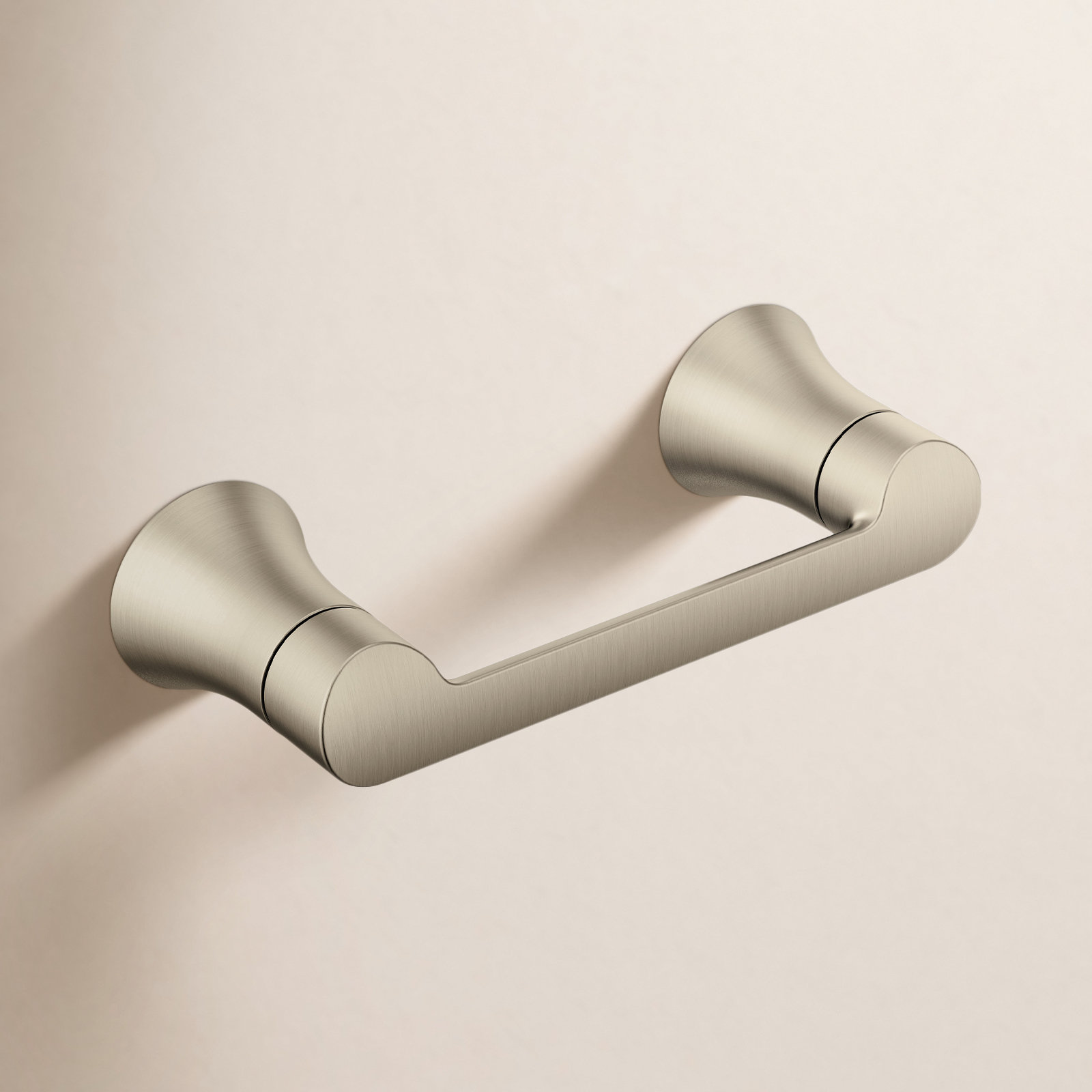Doux Toilet Paper Holder, Brushed Nickel