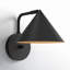 Ireland Single Light Steel Dimmable Armed Sconce-1119650152