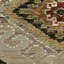 Tapis oriental en nylon / polypropylène tissé à la machine Reenu-123998755
