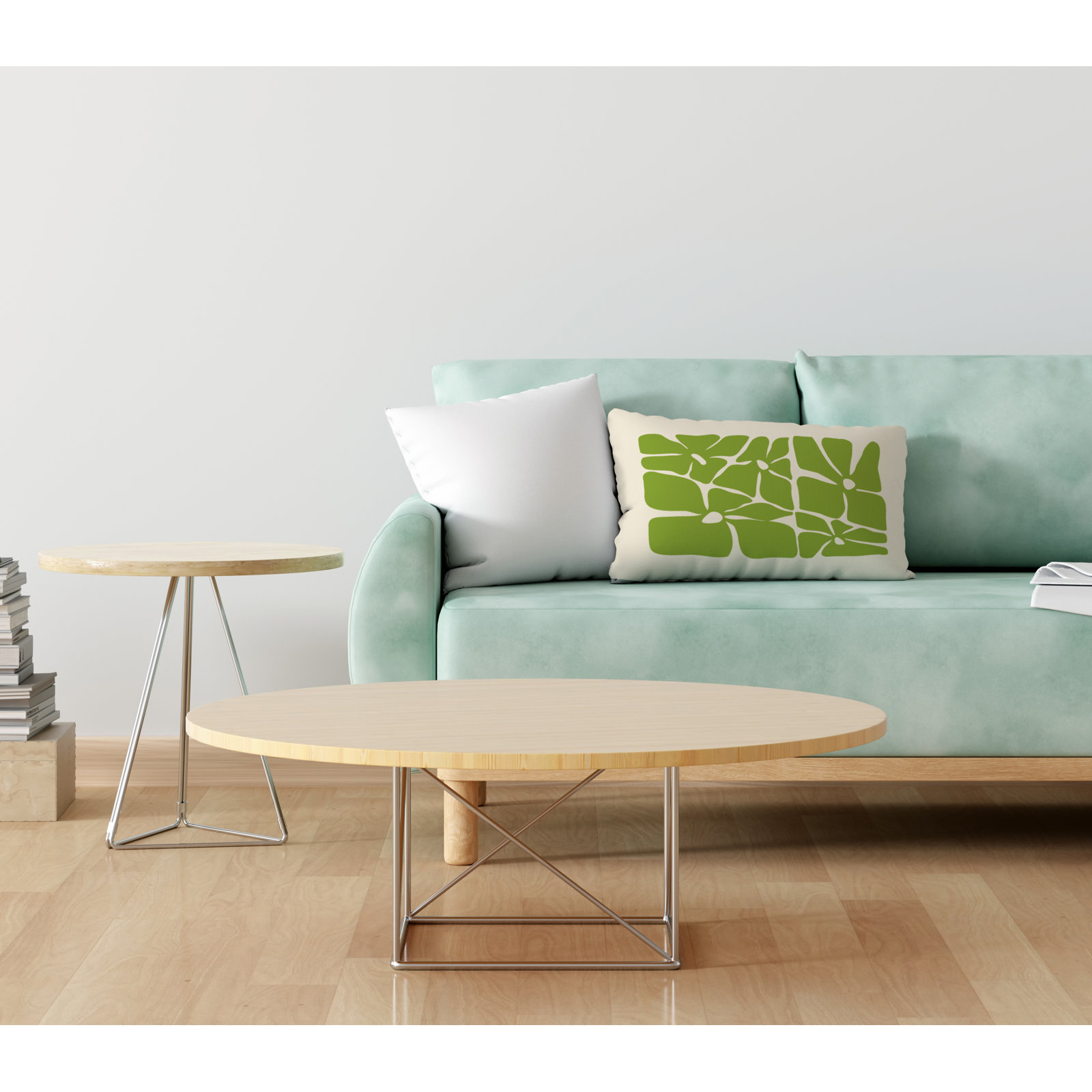 20" x 14" Throw Pillow, Chartreuse