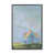 Encadrement ouvert, zinc vieilli