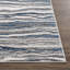 Tapis abstrait bleu / gris Hucklow-658359340