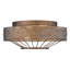 Plafonnier encastré 2 lumières 14 po Gaius-131174089