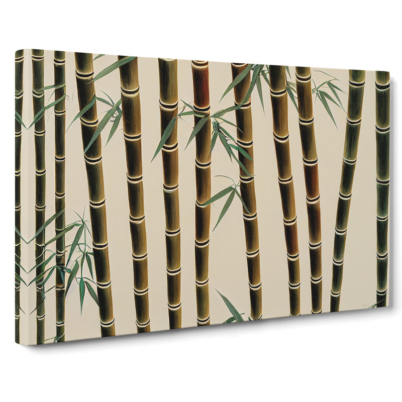Enthralling Bamboo Forest - Wrapped Canvas, 40cm H x 60cm W x 3cm D