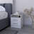 Eastover Nightstand 2.0 In Melamine With Two Drawers-576116697