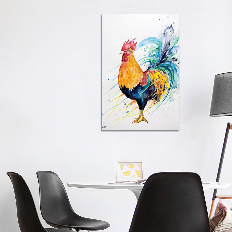 Pyre 1 Piece Wrapped Canvas Wall Art, 101.6cm H x 66.04cm W