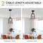 1 - Light Matte Black Caged Pendant-1618316804