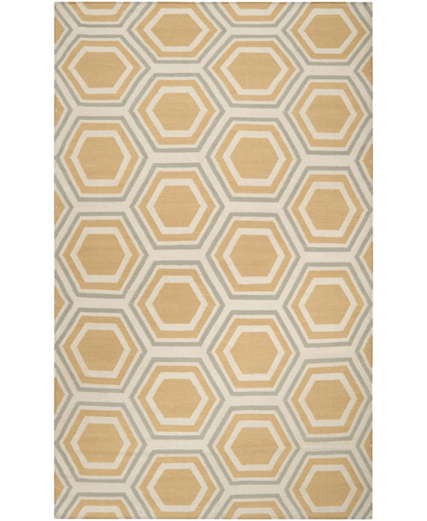 Vo Wool Geometric Indoor Rug